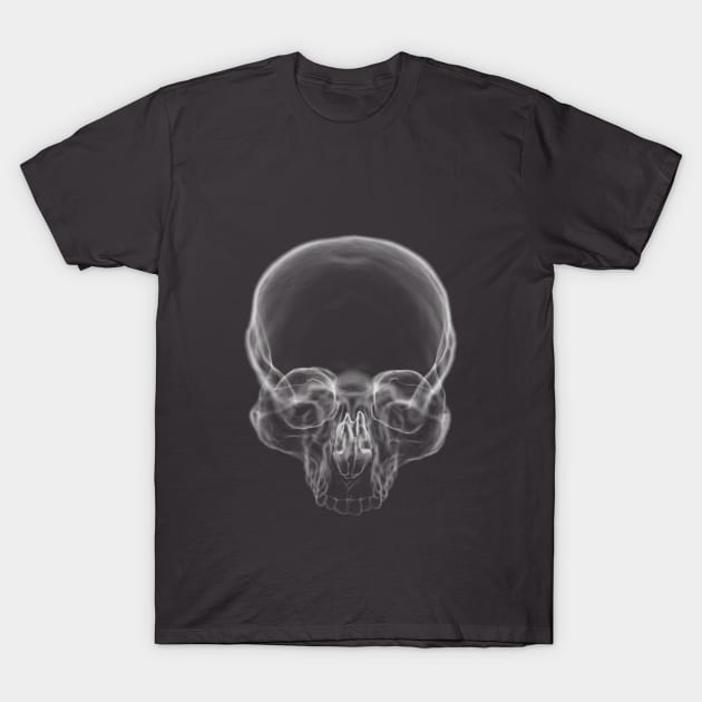 Skull X Ray T-Shirt by KalebLechowsk